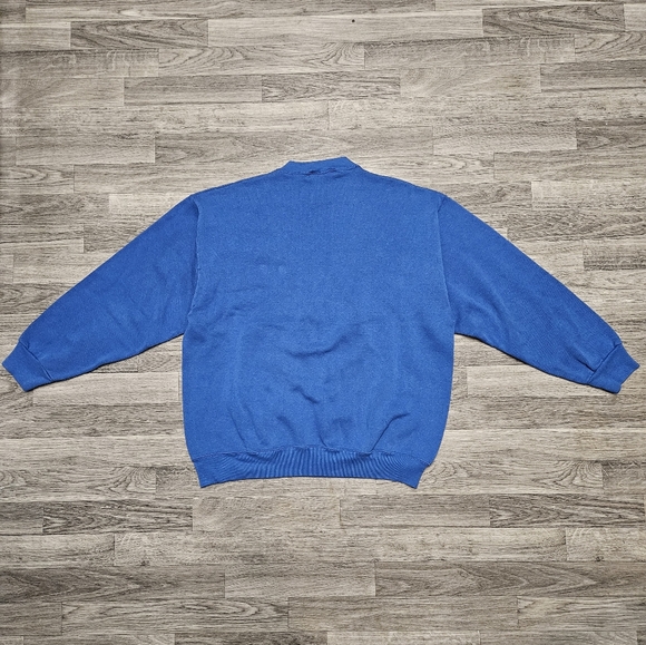 Vintage 90s Dallas Cowboys Sweatshirt Size XL Fits Large Salem NFL Football - Picture 5 of 8